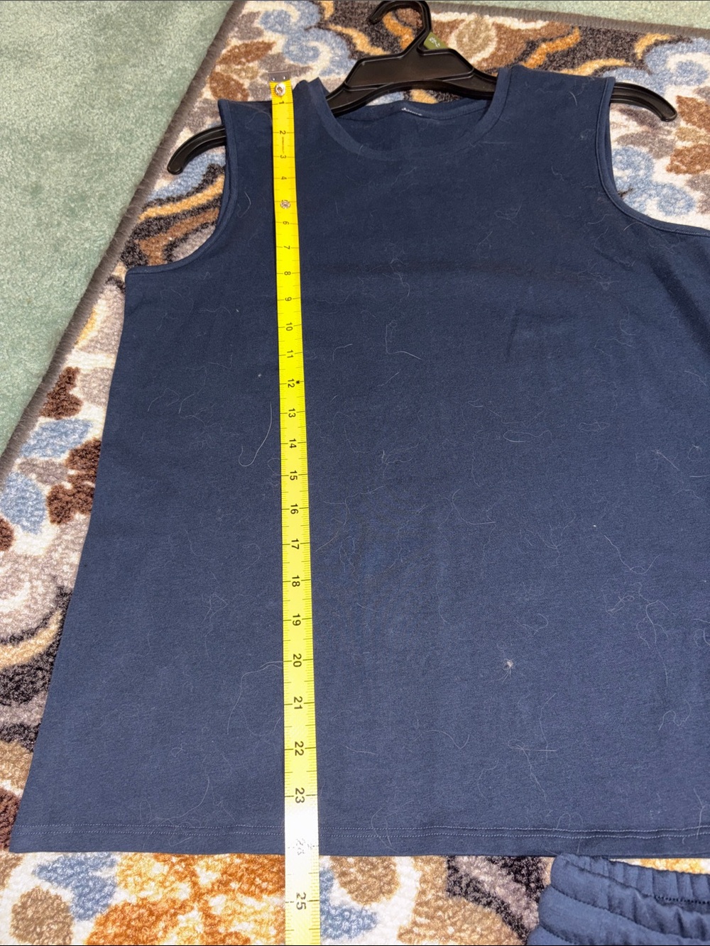 lululemon athletica Navy A-Line Drawstring Skirt w/ sleeveless Top - Picture 7 of 13